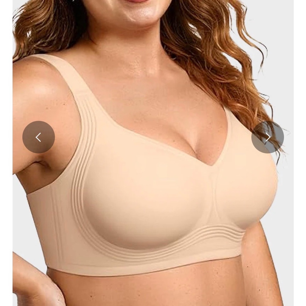 Shape Curve Seamless Nude Wireless Comfort Bra